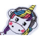 Aplicație termoadezivă unicorn - Alb (1 Bucată) Aplicație termoadezivă unicorn - Alb (1 Bucată)