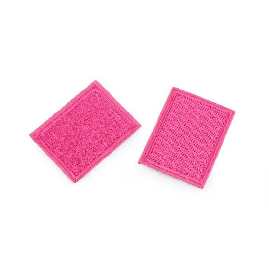 Aplicație / petic termoadeziv 3x4 cm - Albastru deschis (100 Bucăți) Aplicație / petic termoadeziv 3x4 cm - Albastru deschis (100 Bucăți)