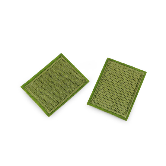 Aplicație / petic termoadeziv 3x4 cm - Albastru deschis (100 Bucăți) Aplicație / petic termoadeziv 3x4 cm - Albastru deschis (100 Bucăți)