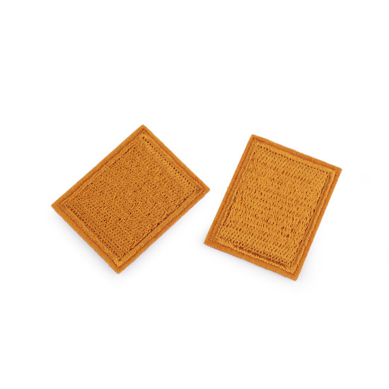 Aplicație / petic termoadeziv 3x4 cm - Albastru deschis (100 Bucăți) Aplicație / petic termoadeziv 3x4 cm - Albastru deschis (100 Bucăți)