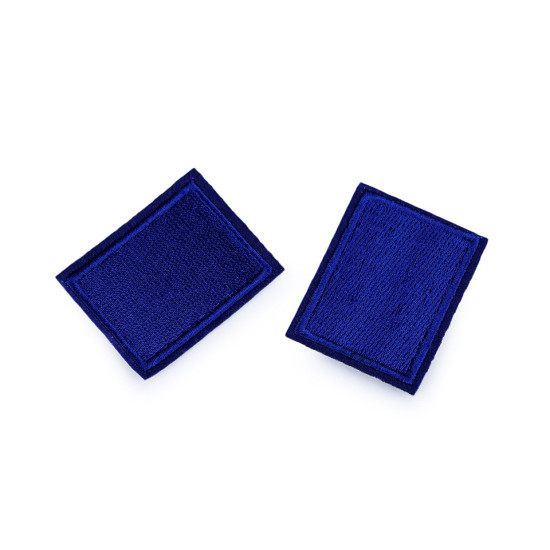 Aplicație / petic termoadeziv 3x4 cm - Albastru deschis (100 Bucăți) Aplicație / petic termoadeziv 3x4 cm - Albastru deschis (100 Bucăți)