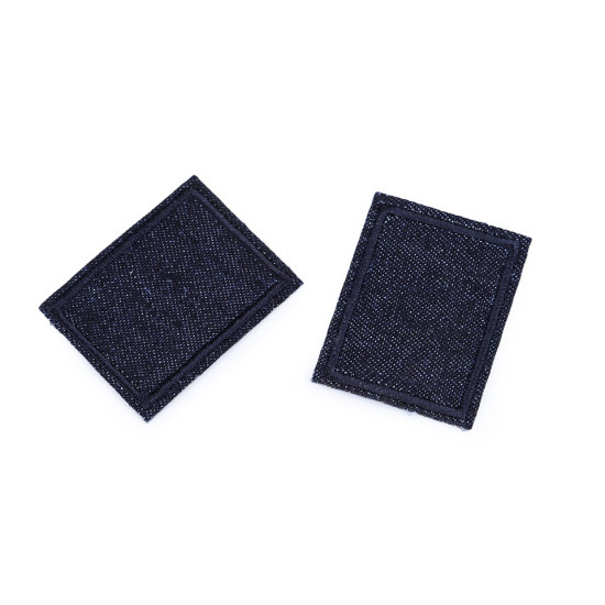 Aplicație / petic termoadeziv 3x4 cm - Albastru deschis (100 Bucăți) Aplicație / petic termoadeziv 3x4 cm - Albastru deschis (100 Bucăți)