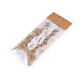 Fundițe pentru mărturii, cocarde nuntă / botez, - Ecru natural (100 Bucăți) Fundițe pentru mărturii, cocarde nuntă / botez, - Ecru natural (100 Bucăți)