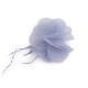 Floare de sifon cu pene ø8-9 cm - Gri petrol (1 Bucată) Floare de sifon cu pene ø8-9 cm - Gri petrol (1 Bucată)