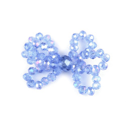 Funda din margele de sticla - Bleu pal (5 Bucăți)