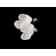 Flori textile pentru ornare - Gri deschis (1 Bucată) Flori textile pentru ornare - Gri deschis (1 Bucată)