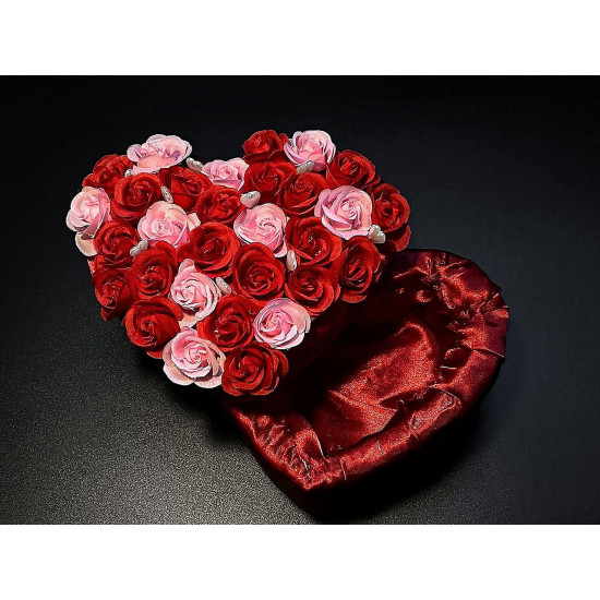 Floare de trandafir artificiala ø3 cm - Roz deschis (120 Bucăți)