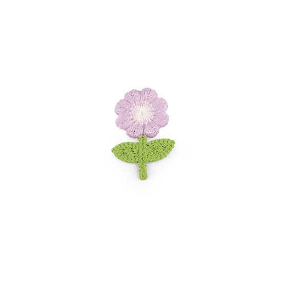Floare brodata 2,4x3,7 cm - Roz pudrat (100 Bucăți) Floare brodata 2,4x3,7 cm - Roz pudrat (100 Bucăți)