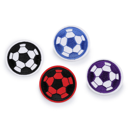 Aplicatie termoadeziva minge de fotbal - Mix variante (40 Bucăți)