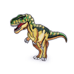 Aplicatie termoadeziva dinozaur t-rex - Bej intens (10 Bucăți)