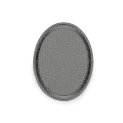 Aplicatie termoadeziva 6x8 cm - Gri neutral (10 Bucăți)