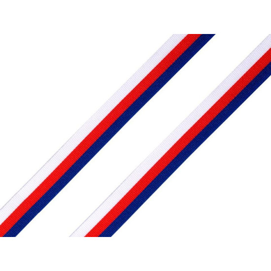 Panglică din tafta tricoloră, lățime 10 mm - Conform imaginii (10 Metri) Panglică din tafta tricoloră, lățime 10 mm - Conform imaginii (10 Metri)