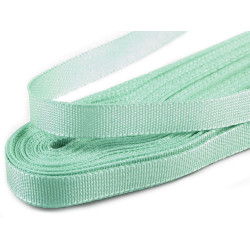 Panglică din tafta, lățime 9 mm - Verde salvie deschis (10 Metri)