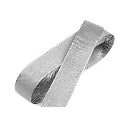 Panglică din tafta, lățime 15 mm - Gri foarte deschis (10 Metri)