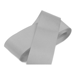 Panglică din tafta, lățime 40 mm - Gri neutral (10 Metri)
