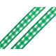 Panglică în carouri, lățime 6 mm - Verde (100 Metri) Panglică în carouri, lățime 6 mm - Verde (100 Metri)