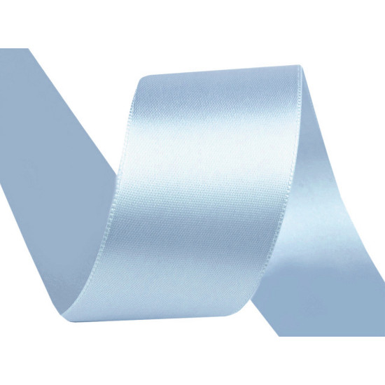 Panglică dublu satinată, lățime 40 mm - Gri neutral (100 Metri) Panglică dublu satinată, lățime 40 mm - Gri neutral (100 Metri)