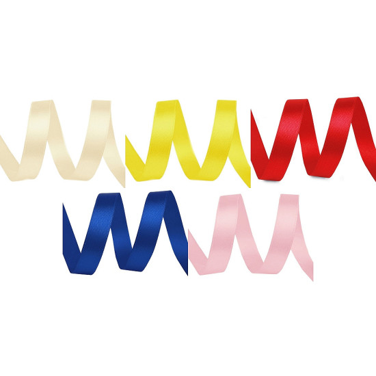 Panglică satin, lățime 10 mm, 5 m/buc - Galben narcisă (5 Metri) Panglică satin, lățime 10 mm, 5 m/buc - Galben narcisă (5 Metri)