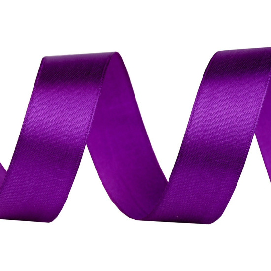 Panglică satin, lățime 20 mm, 5 m/buc - Lila (100 Metri) Panglică satin, lățime 20 mm, 5 m/buc - Lila (100 Metri)