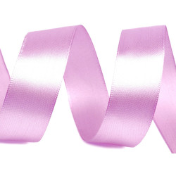 Panglică satin, lățime 20 mm, 5 m/buc - Lila (100 Metri)
