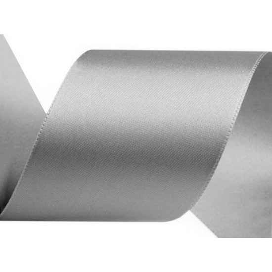 Panglică satin, lățime 50 mm - Roșu închis (90 Metri) Panglică satin, lățime 50 mm - Roșu închis (90 Metri)
