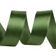 Panglică satin pol, lățime 30 mm - Verde (135 Metri)