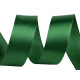 Panglică satin pol, lățime 30 mm - Verde (135 Metri)