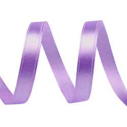 Panglică satin, lățime 6 mm, 5 m/buc - Violet (100 Metri)