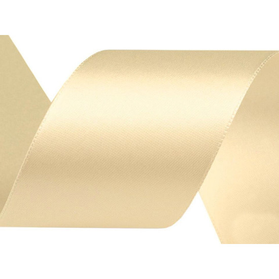 Panglică satin, lățime 40 mm, 5 m/buc - Auriu (5 Metri) Panglică satin, lățime 40 mm, 5 m/buc - Auriu (5 Metri)