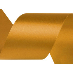 Panglică satin, lățime 40 mm, 5 m/buc - Arămiu (100 Metri)