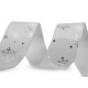 Panglică ripsată cu fulgi de zăpadă, lățime 25 mm - Roșu (3 Metri) Panglică ripsată cu fulgi de zăpadă, lățime 25 mm - Roșu (3 Metri)