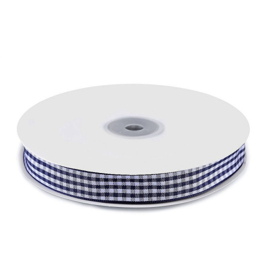 Panglică în carouri, lățime 15 mm - Galben (3 Metri) Panglică în carouri, lățime 15 mm - Galben (3 Metri)