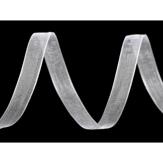 Panglică organza, lățime 10 mm - Albastru deschis (300 Metri) Panglică organza, lățime 10 mm - Albastru deschis (300 Metri)