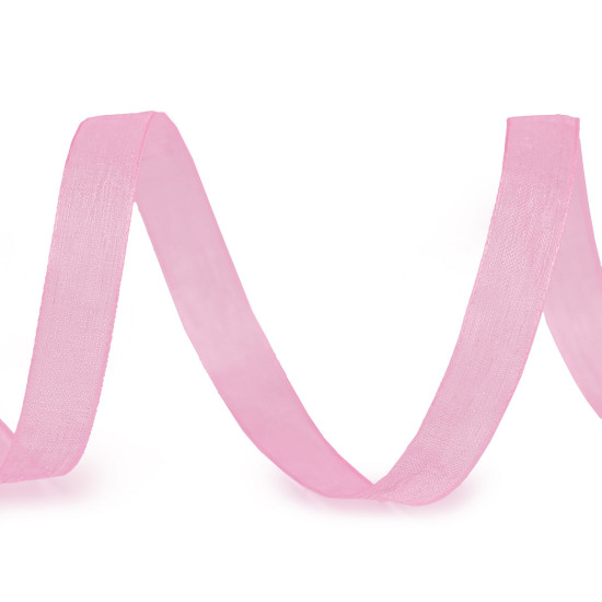 Panglică organza, lățime 10 mm - Albastru deschis (300 Metri) Panglică organza, lățime 10 mm - Albastru deschis (300 Metri)