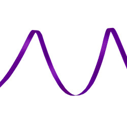 Panglică dublu satinată, lățime 3 mm - Violet (120 Metri)