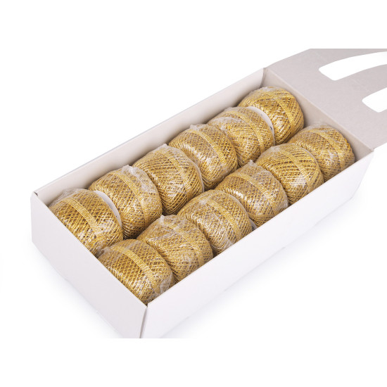 Ață / fir cu aspect metalic, ø1 mm - Mix variante (36 Bucăți) Ață / fir cu aspect metalic, ø1 mm - Mix variante (36 Bucăți)