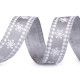 Panglica din satin cu margine lurex latime 25 mm - Off white (100 Metri) Panglica din satin cu margine lurex latime 25 mm - Off white (100 Metri)
