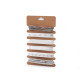 Panglici decorative și benzi cu strasuri mix - Alb (4 Seturi) Panglici decorative și benzi cu strasuri mix - Alb (4 Seturi)