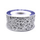 Panglică decorativă pânză de păianjen, lățime 40 mm - Alb (27 Metri) Panglică decorativă pânză de păianjen, lățime 40 mm - Alb (27 Metri)