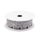 Bandă decorativă autoadezivă fulgi de zăpadă, lățime 24 mm - Auriu deschis (1 Metru) Bandă decorativă autoadezivă fulgi de zăpadă, lățime 24 mm - Auriu deschis (1 Metru)