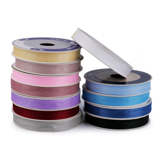 Panglica organza, latime 15 mm - Roz vintage (200 Metri) Panglica organza, latime 15 mm - Roz vintage (200 Metri)