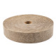 Panglică imitație iută cu sclipici, lățime 60 mm - Ecru natural (1 Metru) Panglică imitație iută cu sclipici, lățime 60 mm - Ecru natural (1 Metru)