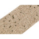 Panglică imitație iută cu sclipici, lățime 60 mm - Ecru natural (1 Metru) Panglică imitație iută cu sclipici, lățime 60 mm - Ecru natural (1 Metru)