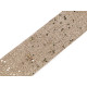 Panglică imitație iută cu sclipici, lățime 60 mm - Ecru natural (1 Metru) Panglică imitație iută cu sclipici, lățime 60 mm - Ecru natural (1 Metru)