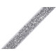 Panglică din catifea lurex lățime 10 mm - Roșu (1 Metru) Panglică din catifea lurex lățime 10 mm - Roșu (1 Metru)