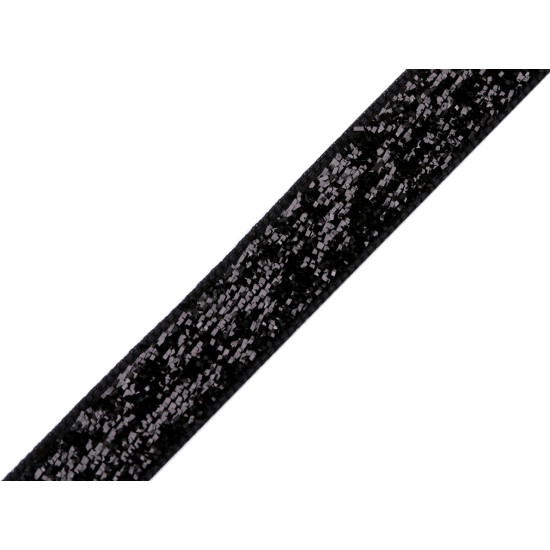 Panglică din catifea lurex lățime 10 mm - Roșu (1 Metru) Panglică din catifea lurex lățime 10 mm - Roșu (1 Metru)