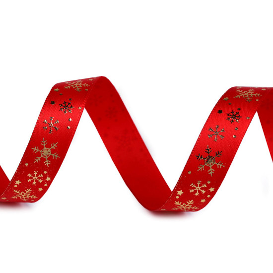 Panglică din satin de crăciun 15 mm - Verde xmas (5 Metri) Panglică din satin de crăciun 15 mm - Verde xmas (5 Metri)