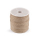 Panglica de iuta 10 mm - Ecru natural (20 Metri)