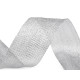 Panglică decorativă cu lurex 40 mm - Argintiu (50 Metri) Panglică decorativă cu lurex 40 mm - Argintiu (50 Metri)