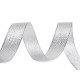 Panglica brocart cu lurex latime 20 mm - Argintiu (1 Metru) Panglica brocart cu lurex latime 20 mm - Argintiu (1 Metru)